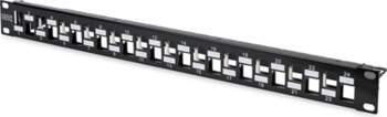 Digitus Modular Patch Panel, 24-port staggared
