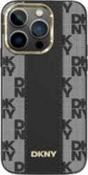 DKNY Leather Checkered Mono Pattern MagSafe