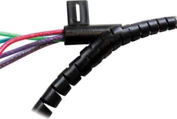Kabeļu savilcējs-organizators Fellowes CableZip Black 2m