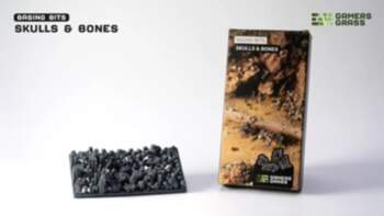 Gamers Grass Basing Bits - Skulls
