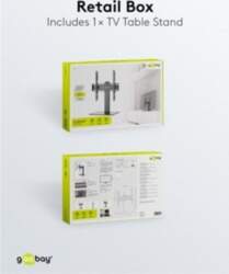 Goobay Tabletop TV Stand Basic Fix