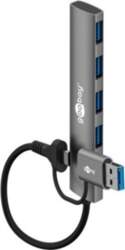 HUB USB Goobay 2 w 1