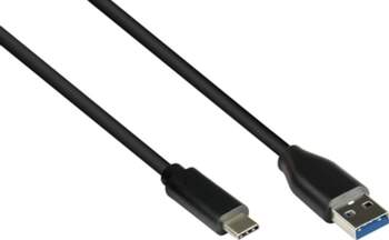 Kabel USB Alcasa USB-A - USB-C