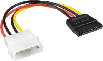 Kabel zasilajcy InLine InLine® SATA Power