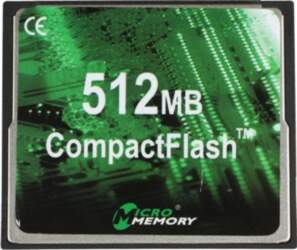Karta MicroMemory Compact Flash 512 MB