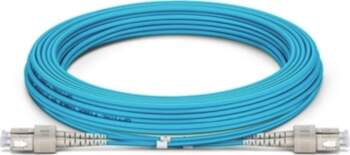 Optical patch cord, Duplex SC/SC MM