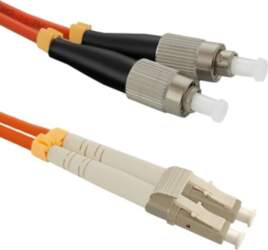 Qoltec Optic Patchcord LC/UPC - FC/UPC