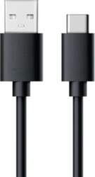 Realpower Datenkabel     schwarz    USB-A auf USB-C