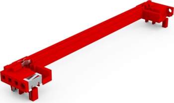 Schroff GUIDE RAIL IEEE 160D RED