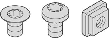 Schroff Mounting Plate Assembly Kit for