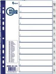 Separation sheets Forpus A4, 12-1 numbers