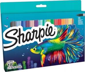 Sharpie Sharpie Marker Permanentmarker Fine Big