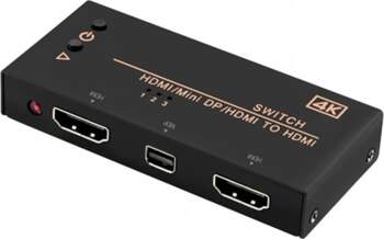 Slēdzis HDMI / Mini DP /