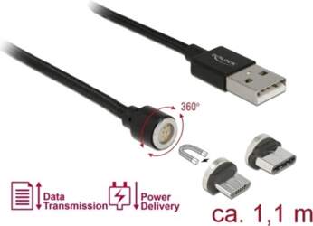 Uzlādes un Datu kabelis USB >