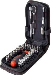 Wiha socket and bit set 1/4