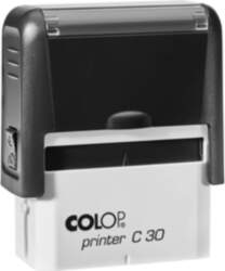 Zīmogs COLOP Printer C30, melns korpuss