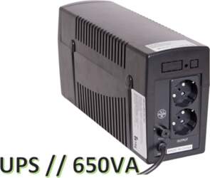 650VA / 390W Line-Interactive UPS |