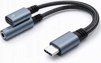 Adapter USB-C 2w1 | USB-C |