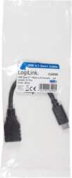 Adapter USB LogiLink USB-A - USB-C