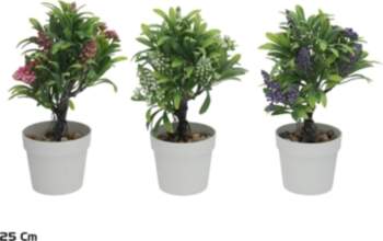 Artificial Tree Pot With Flower 25