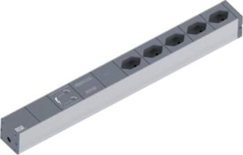 Bachmann 19" socket strip GVS, 5xT13