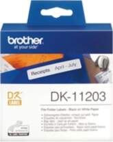 Brother File Folder Labels DK11203