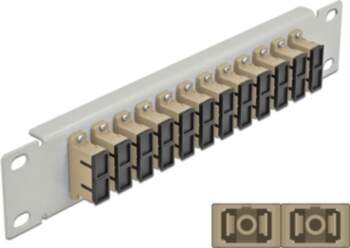 Delock 10" Fiber Optic Patch Panel