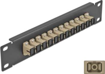 Delock 10" Fiber Optic Patch Panel