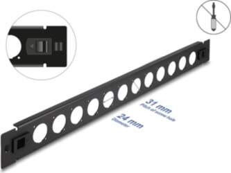 Delock 19" D-Type Patch Panel 12