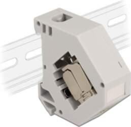 Delock DIN rail Adapter with Keystone