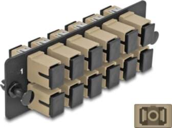 Delock Fiber Optic Adapter Panel SC