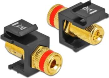 Delock Keystone module binding post >