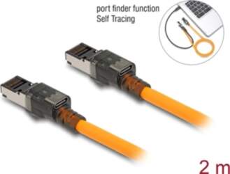 Delock RJ45 Network Cable with USB