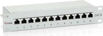 Equip 12-Port Cat.6 Shielded Patch