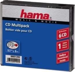 Hama CD Multi-Pack 6 51292
