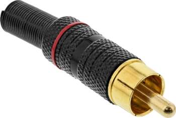 InLine InLine® RCA metal male plug