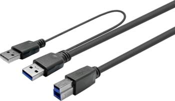 Kabel USB VivoLink USB-A - USB-B