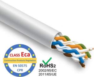 LAN Datortīklu kabelis, PRO BASE, CAT5E