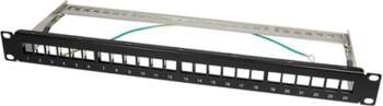 Logilink Keystone Patchpanel 19", 24 Module