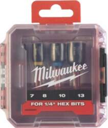 Milwaukee Bit WITH SOCKET SET 7/8/10/13mm