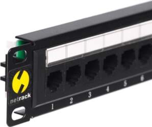 NetRack Patch panel 10`` 12-portów Kat