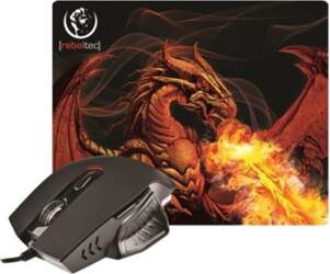 Rebeltec RED DRAGON Mouse + mouse