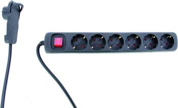 REV Multiple Socket Outlet 2m 6-fold