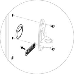 Schroff Monitor Arm Mounting Kit for
