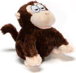 Soft toy, reacts to movement with