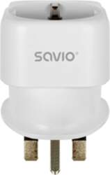 Strāvas adapteris SAVIO Travel adapter EU