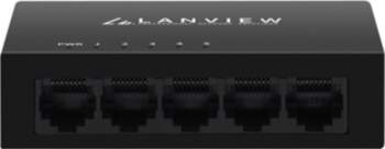 Switch Lanview Unmanaged 5 port (Unmanaged