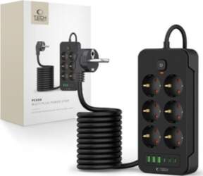 TECH-PROTECT PC6X6 POWER STRIP 3 USB