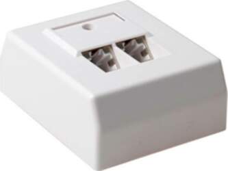 ACT WALL BOX C5E 2P SHIELD