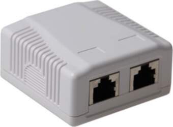 ACT WALL MOUNTBOX C6A 2P SHIELDED